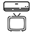 LED TV icon